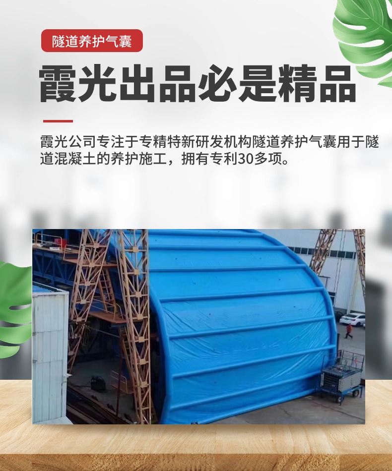 安徽高温保湿隧道混凝土养护 高温蒸汽隧道混凝土养护 充气隧道拱